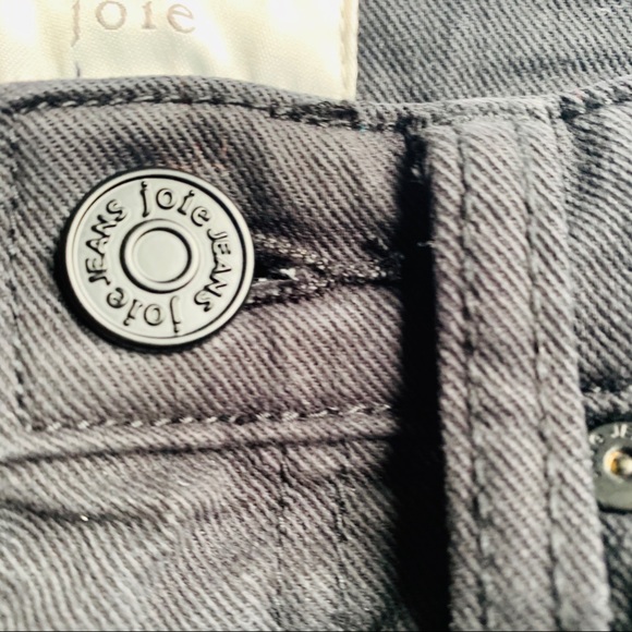 JOIE Eilena Wide High Rise Flared Black Jeans - Picture 8 of 10